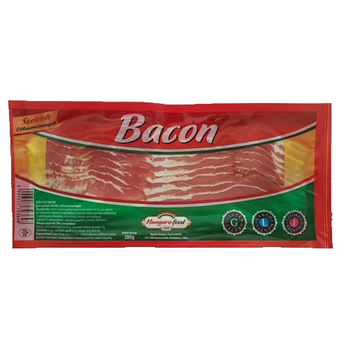 Hungaro-food Szeletelt bacon vcs (200g)
